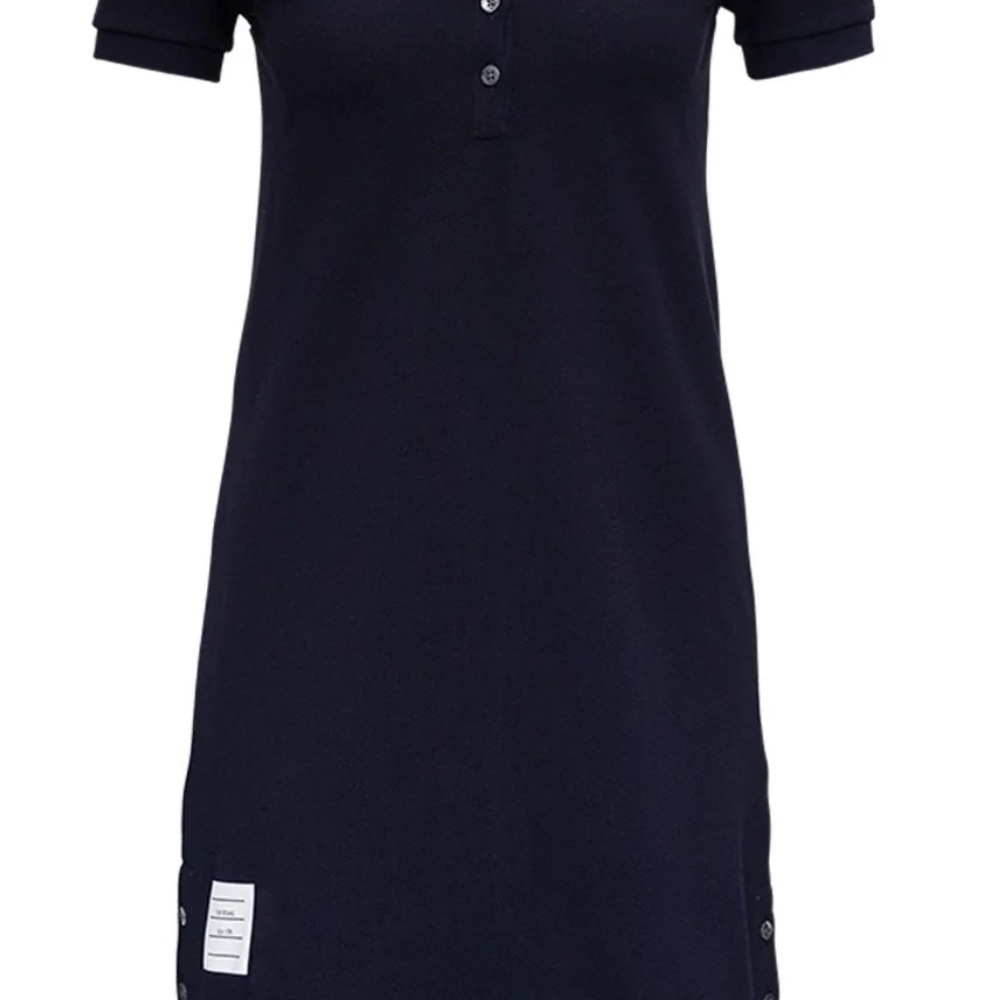 CLASSIC PIQUE STRIPE POLO DRESS - Picture 4 of 6